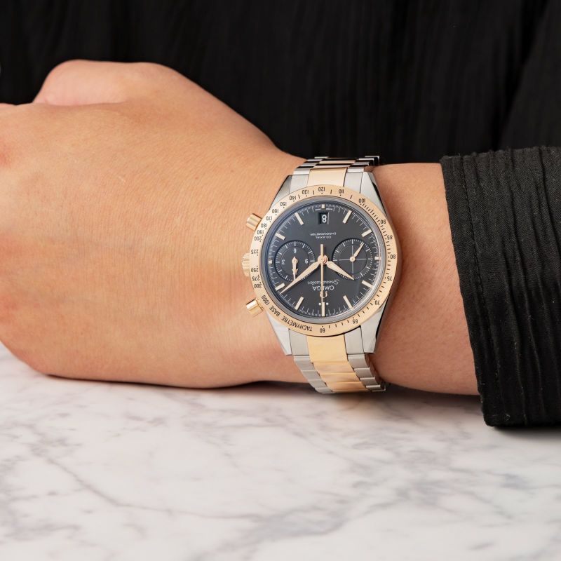 中古品B【OMEGA】オメガ スピードマスター'57 コーアクシャル