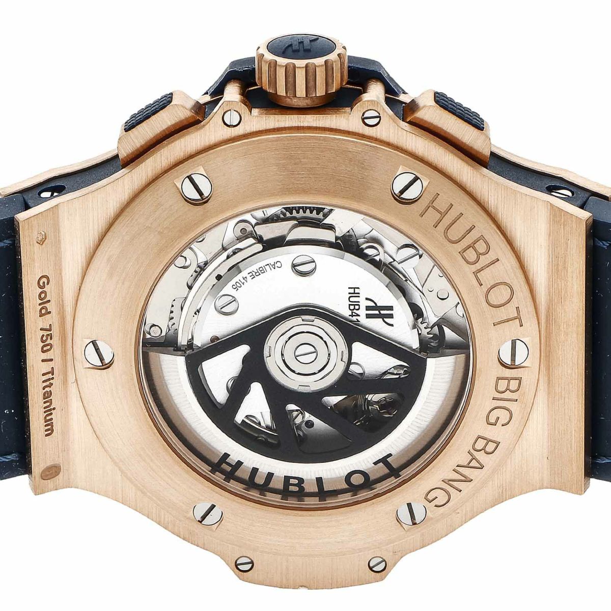 HUBLOT ウブロ ビッグバン　ゴールド　ブルー / 301.PX.7180.LR