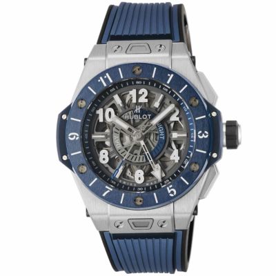 HUBLOT ウブロ ビッグバン　ウニコ　ＧＭＴ　チタニウム　ブルーセラミ / 471.NL.7112.RX