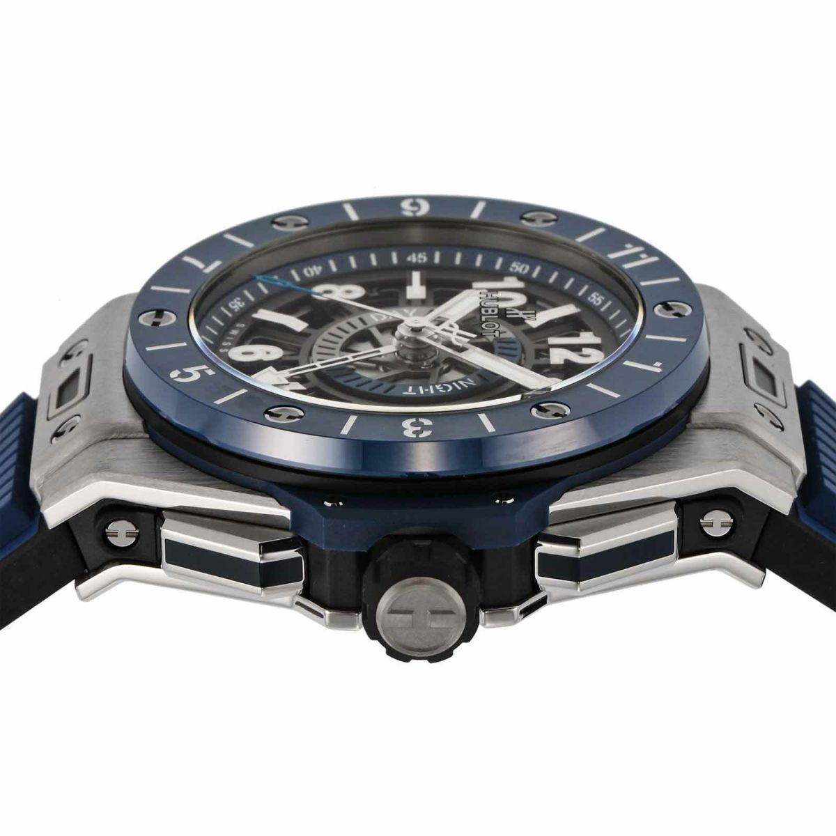 HUBLOT ウブロ ビッグバン　ウニコ　ＧＭＴ　チタニウム　ブルーセラミ / 471.NL.7112.RX