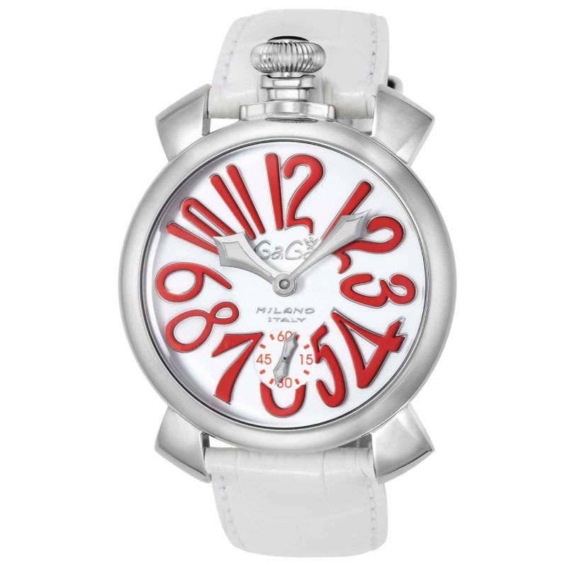 GaGaMILANO ガガミラノ 【OUTLET：展示品】マヌアーレ 48MM / 5010.14S-WHT-S