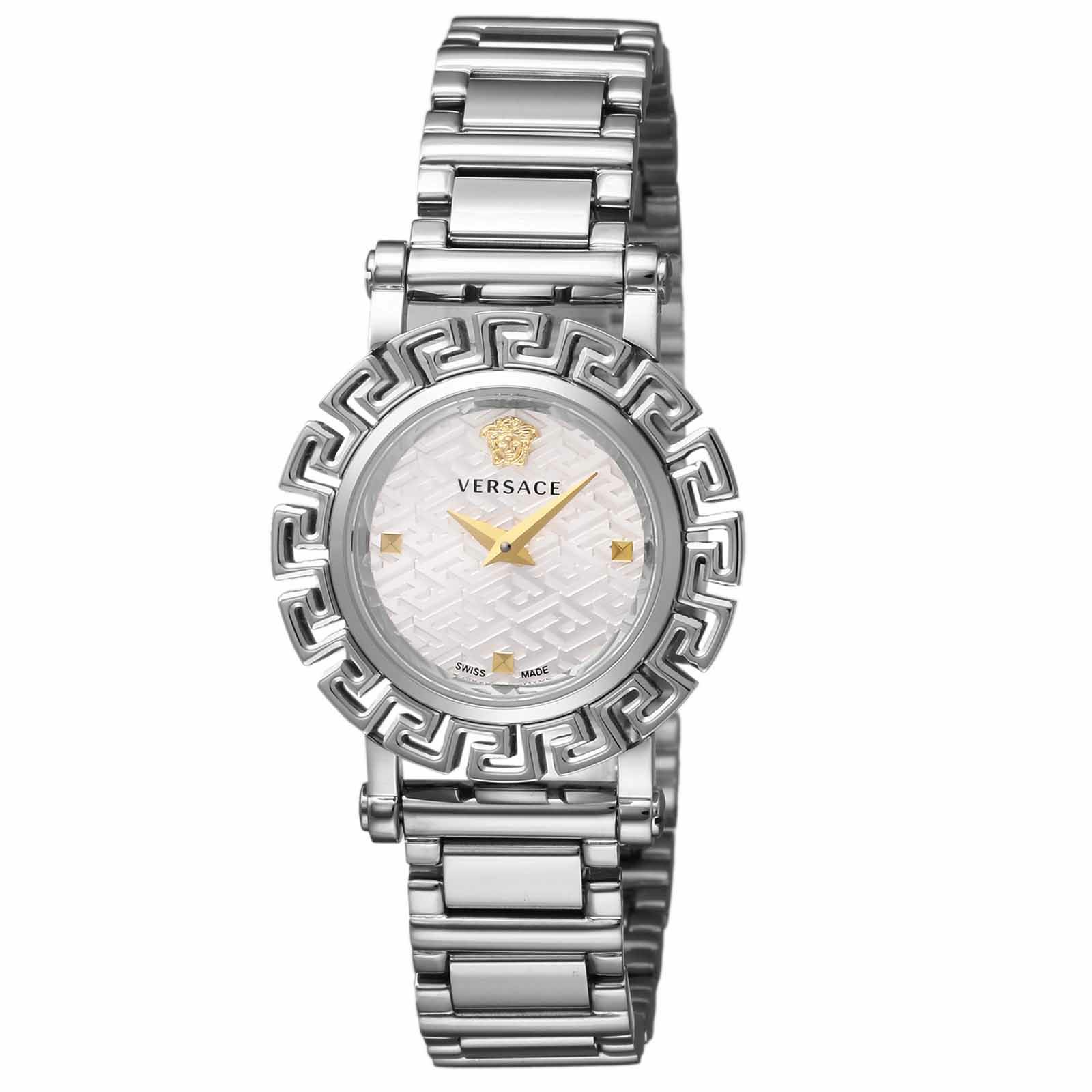 【国内即納】VERSACE DYLOS VQU050015 ユニセックス 腕時計 VERSACE 正規販売店 ヴェルサーチェ DYLOS シルバー VQU050015