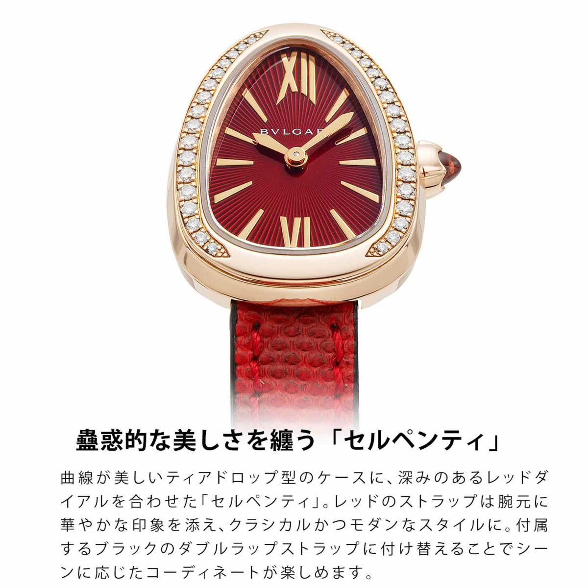 BVLGARI ブルガリ セルペンティ / SPP27C9PGDL