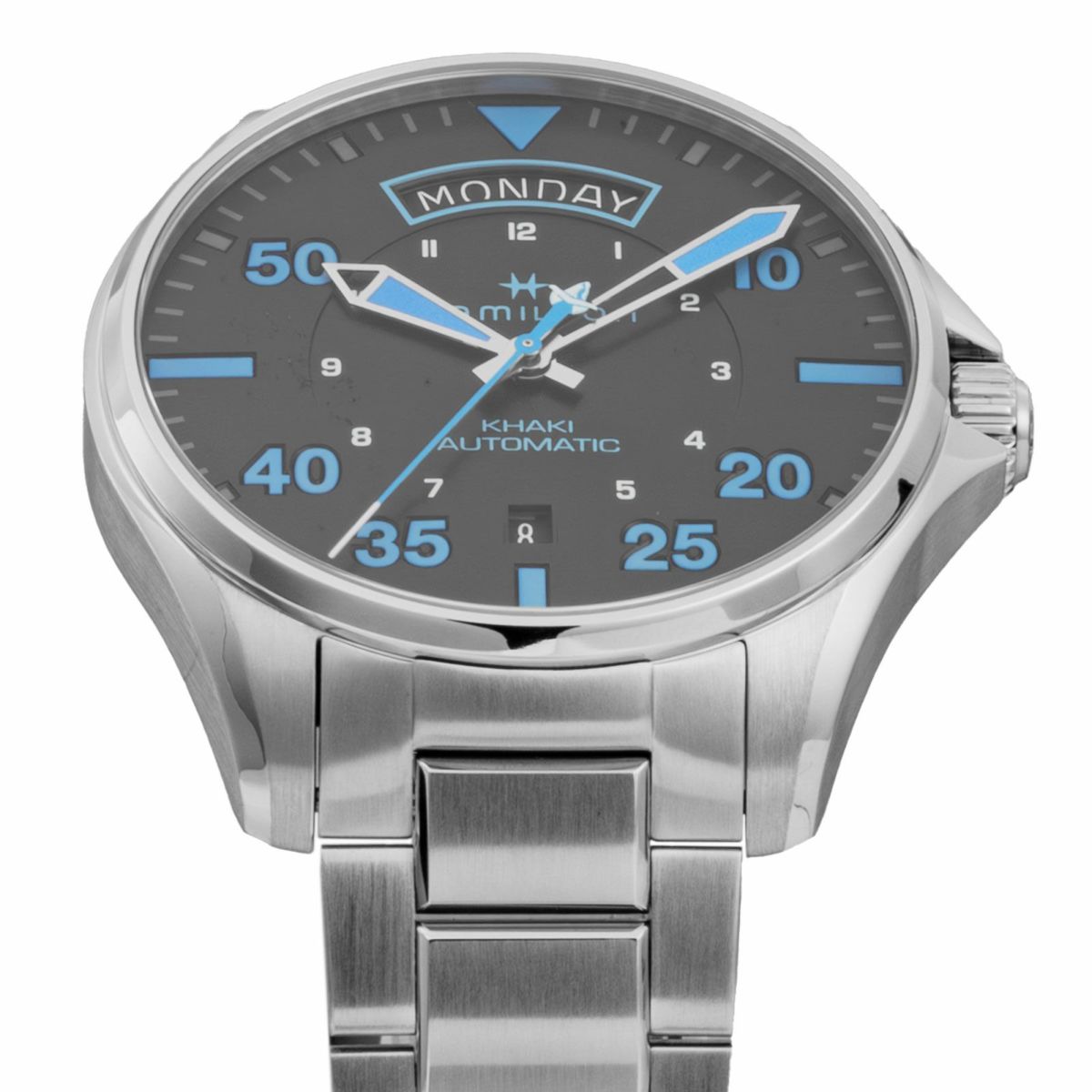 HAMILTON ハミルトン Three Hands Retro Silver head / H64625131