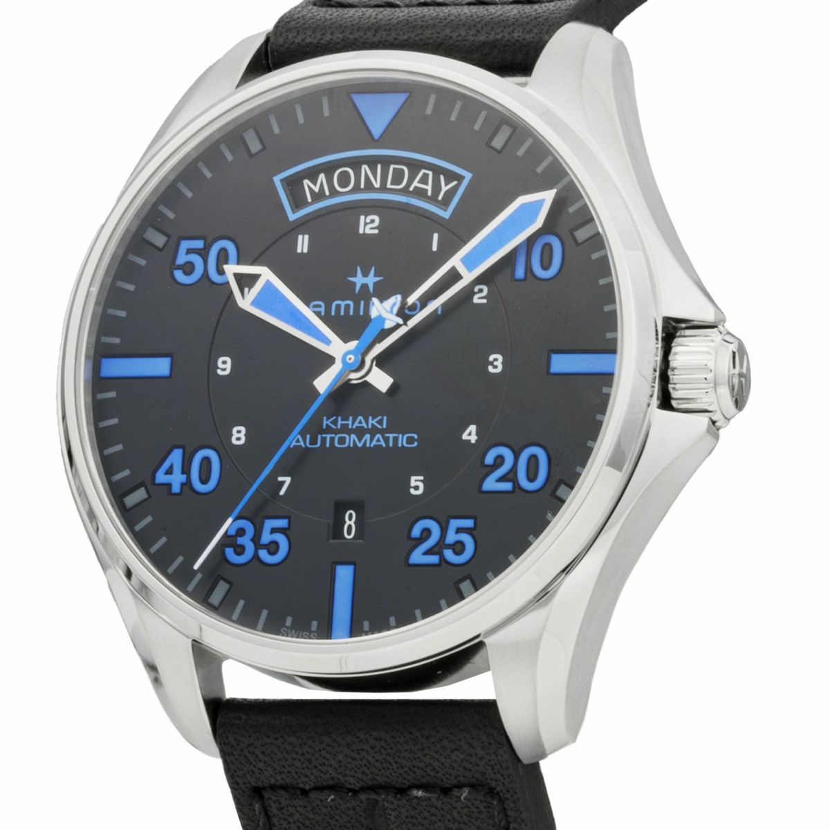 HAMILTON ハミルトン Three Hands Retro Silver head / H64625731