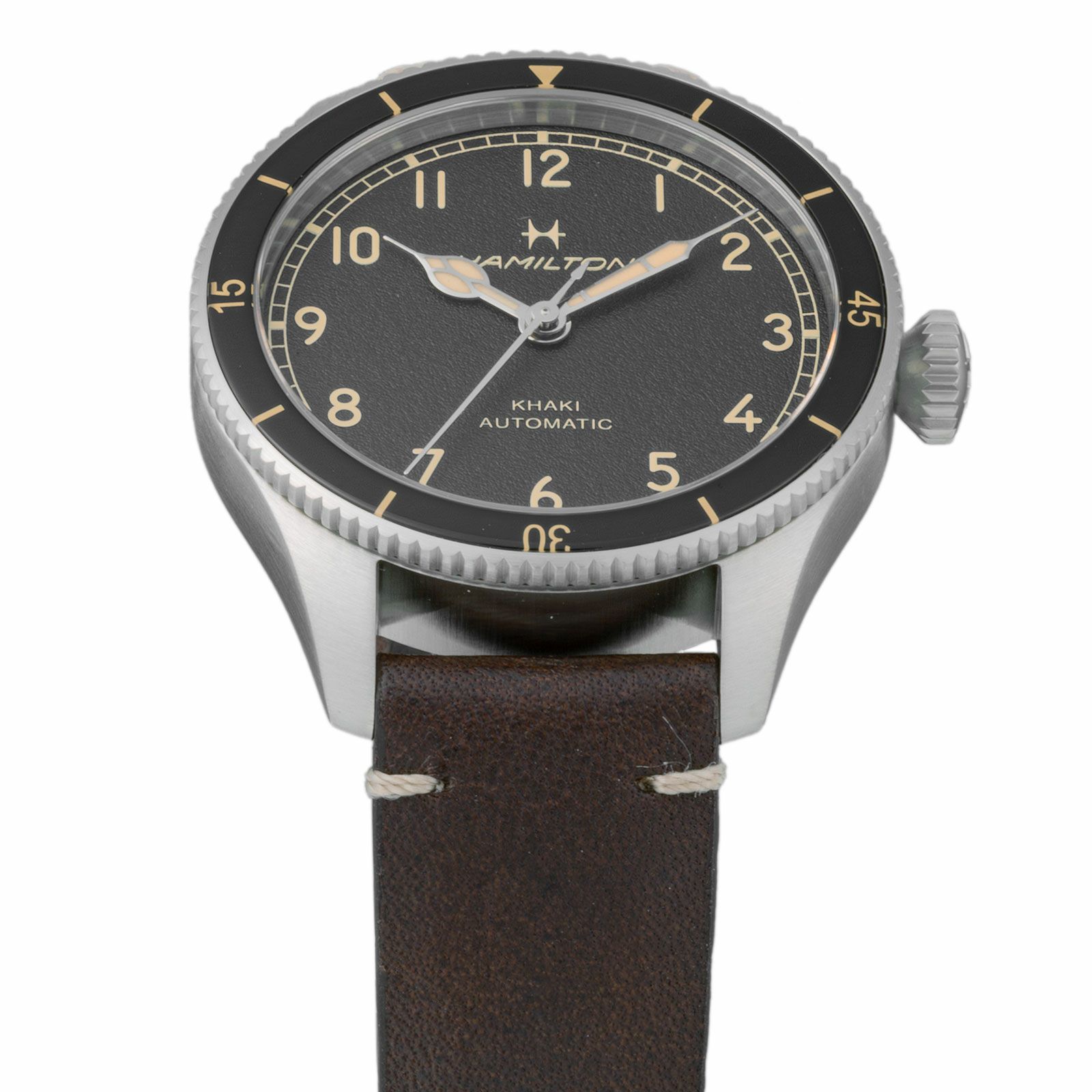 HAMILTON ハミルトン Three Hands Retro Silver head / H76205530
