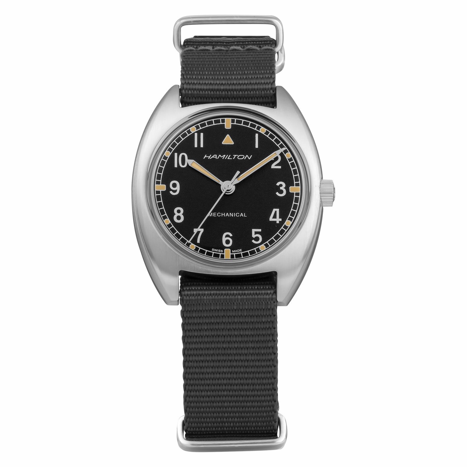 HAMILTON ハミルトン Three Hands Retro Silver head / H76419931