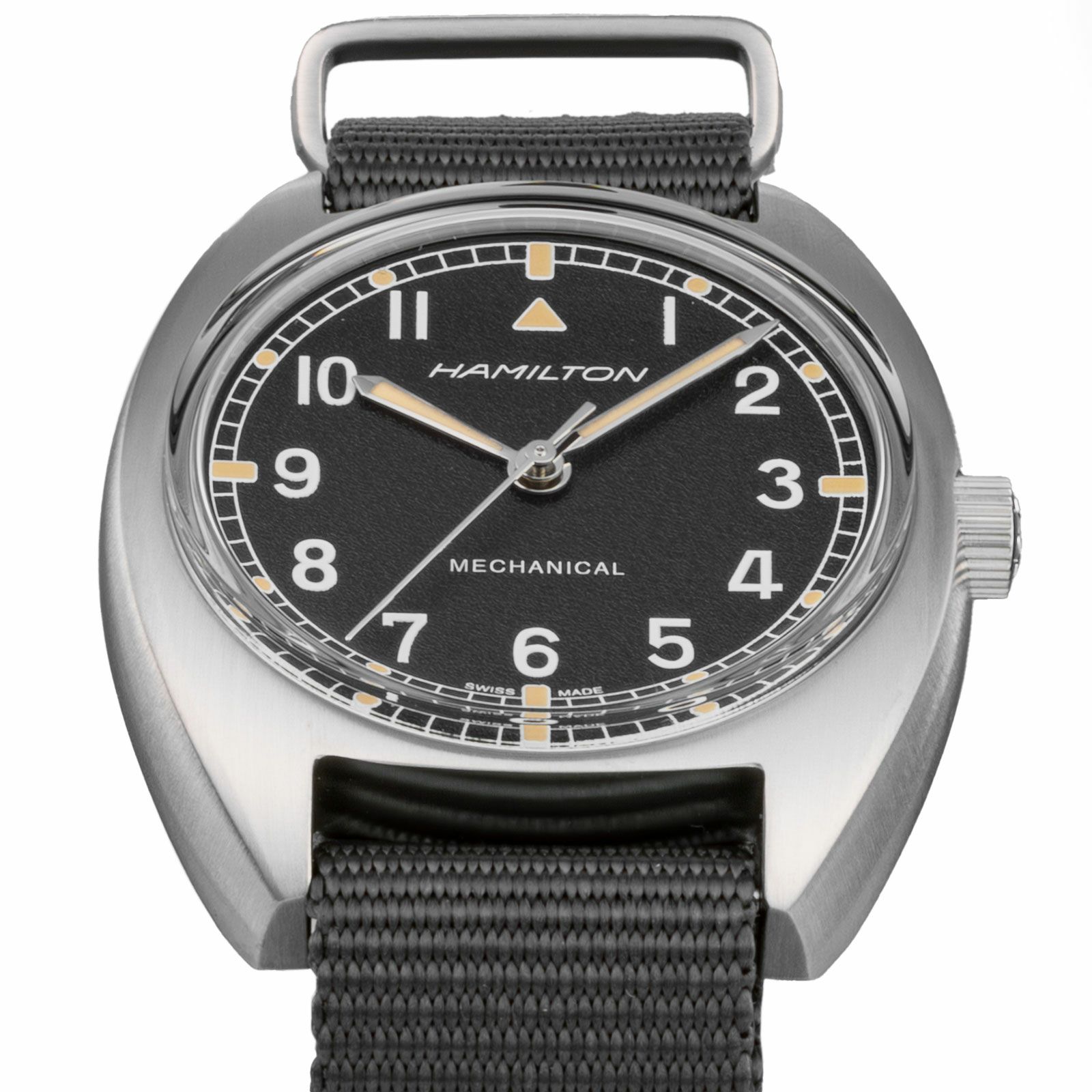 HAMILTON ハミルトン Three Hands Retro Silver head / H76419931