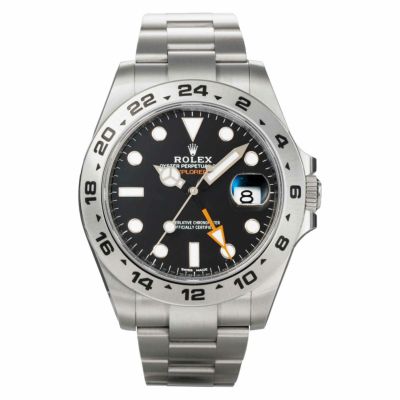 ROLEX ロレックス エクスプローラーⅡ / RX216570BLK（中古）<br>シリアル　ランダム品番　<br>保証書日付　2021年1月