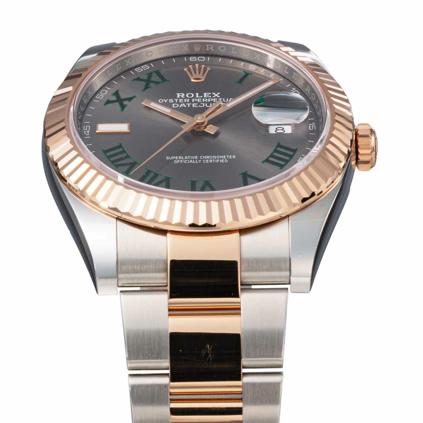 ROLEX ロレックス デイトジャスト / RX126331-2407-05（中古）<br>シリアル  ランダム品番<br>保証書日付  2021年6月<br>(126331)