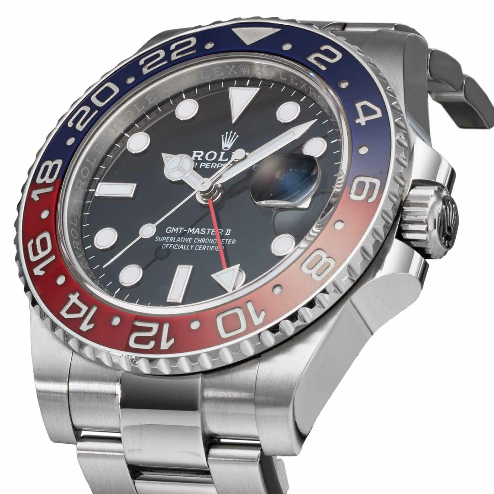 ROLEX ロレックス GMTマスターⅡ / RX126710BLRO-2407-05（中古）<br>シリアル  ランダム品番<br>保証書日付  2022年7月<br>(126710BLRO/OYS)