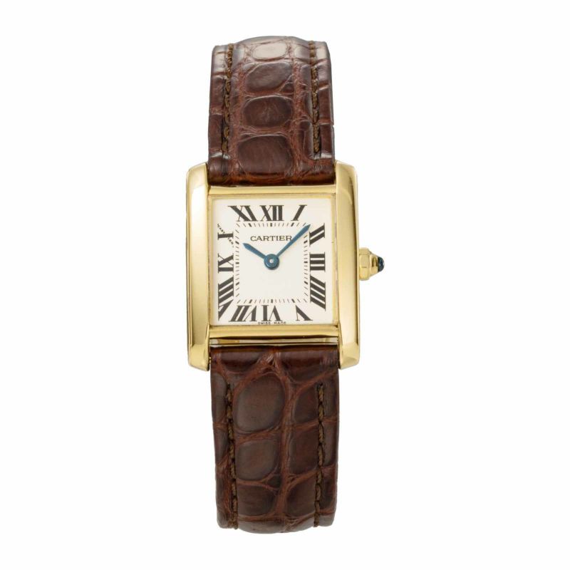 CARTIER カルティエ タンクフランセーズ SM  / W5000256（中古）<br>保証書日付 ー