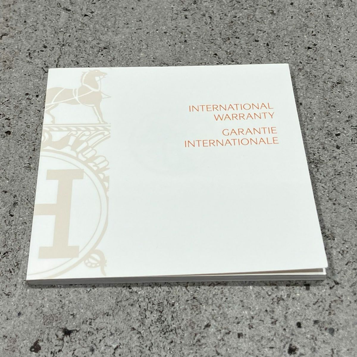 HERMES エルメス クリッパー  / CL4.210.130.3758（中古）<br>保証書日付 ー