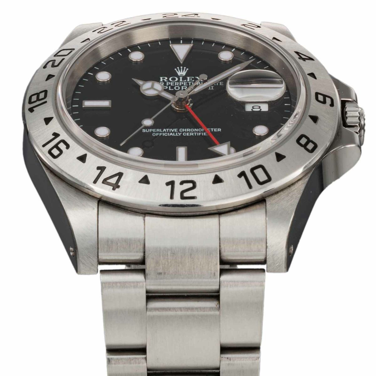 ROLEX ロレックス エクスプローラーⅡ  / 16570BLK（中古）<br>シリアル  P品番<br>保証書日付  ー