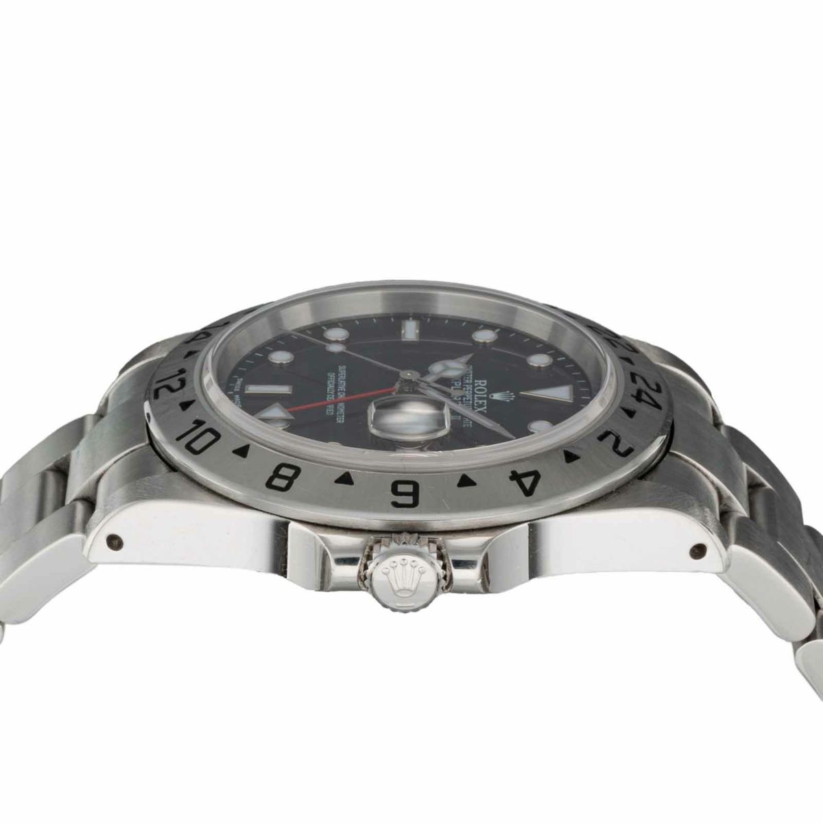 ROLEX ロレックス エクスプローラーⅡ  / 16570BLK（中古）<br>シリアル  P品番<br>保証書日付  ー