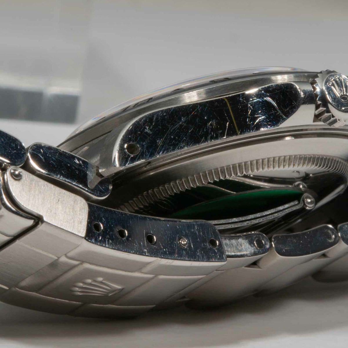 ROLEX ロレックス エクスプローラーⅡ  / 16570BLK（中古）<br>シリアル  P品番<br>保証書日付  ー