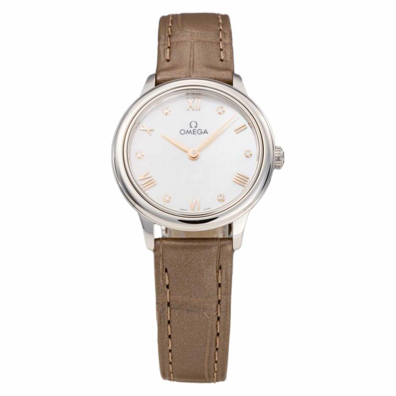 【国内即納】OMEGA 434.13.28.60.60.001 レディース 腕時計 De Ville Prestige 27.5 mm, ステンレススティール - 434.10