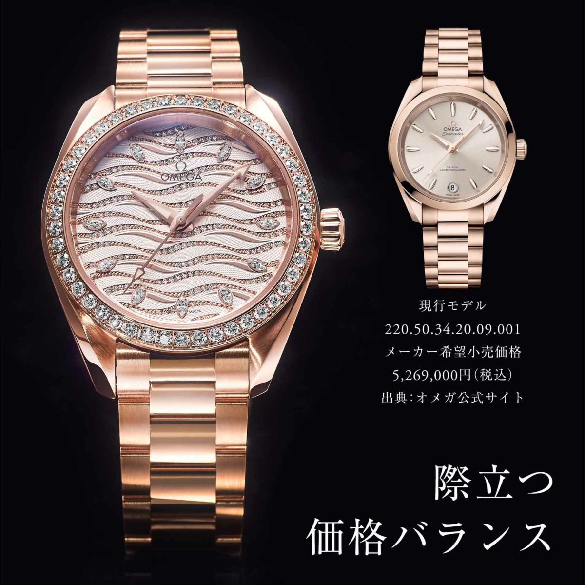 OMEGA オメガ シーマスターアクアテラ150M / 220.55.34.20.99.006