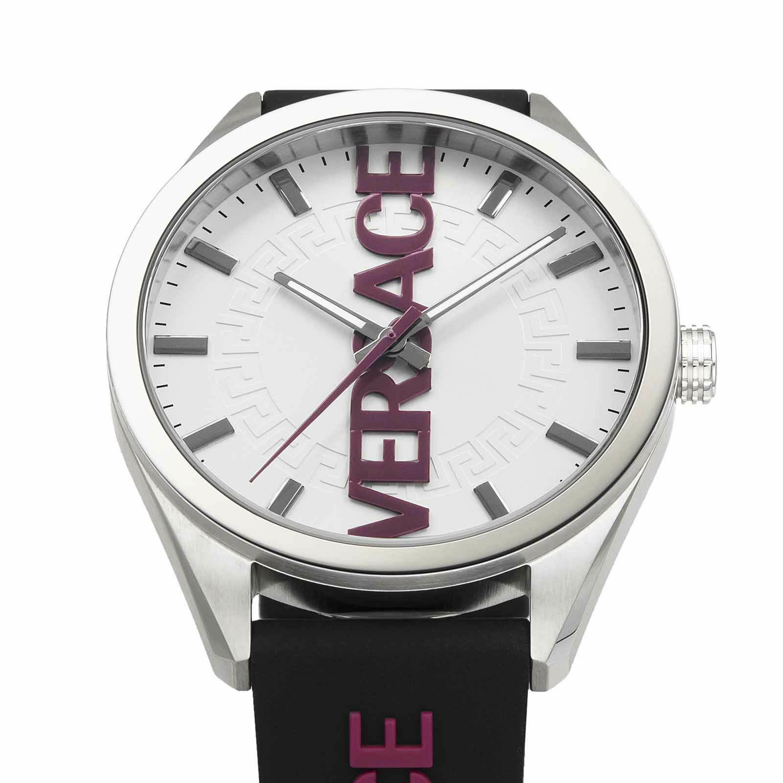 VERSACE ヴェルサーチェ 【OUTLET】ブイバーティカル(V-VERTICAL) / VE3H00122<br>小傷あり<br>付属品なし<br>(化粧箱無し/ベゼル打痕有)
