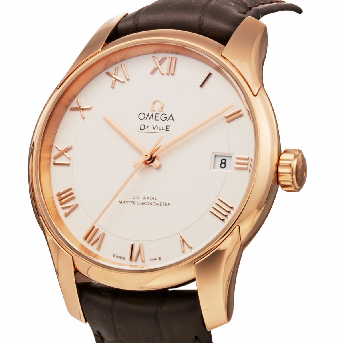 OMEGA オメガ 【OUTLET】 デ･ヴィル アワービジョン / 433.53.41.21.02.001<br>微細な傷あり<br>付属品なし<br>(箱無し/ベルト不良）