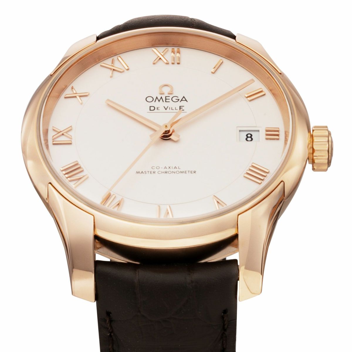 OMEGA オメガ 【OUTLET】 デ･ヴィル アワービジョン / 433.53.41.21.02.001<br>微細な傷あり<br>付属品なし<br>(箱無し/ベルト不良）