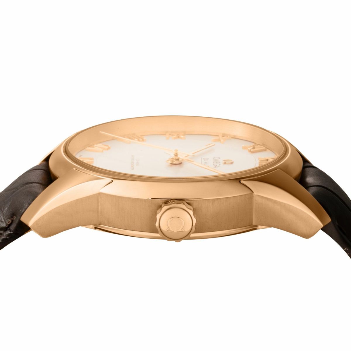 OMEGA オメガ 【OUTLET】 デ･ヴィル アワービジョン / 433.53.41.21.02.001<br>微細な傷あり<br>付属品なし<br>(箱無し/ベルト不良）