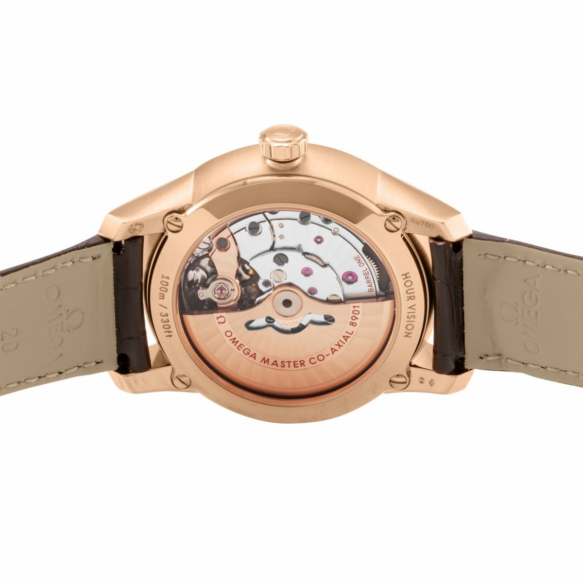 OMEGA オメガ 【OUTLET】 デ･ヴィル アワービジョン / 433.53.41.21.02.001<br>微細な傷あり<br>付属品なし<br>(箱無し/ベルト不良）