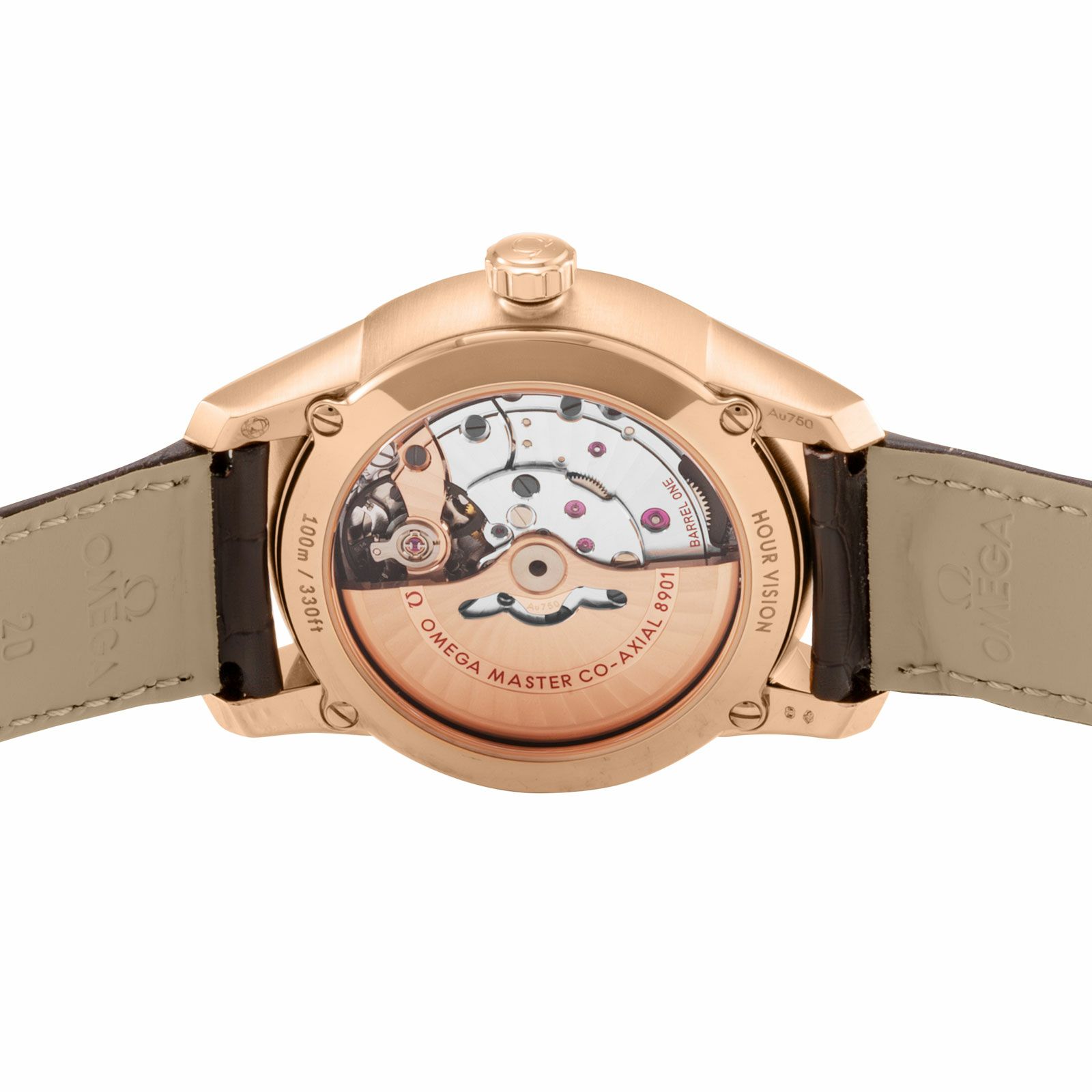 OMEGA オメガ 【OUTLET】 デ･ヴィル アワービジョン / 433.53.41.21.02.001<br>微細な傷あり<br>付属品なし<br>(箱無し/ベルト不良）