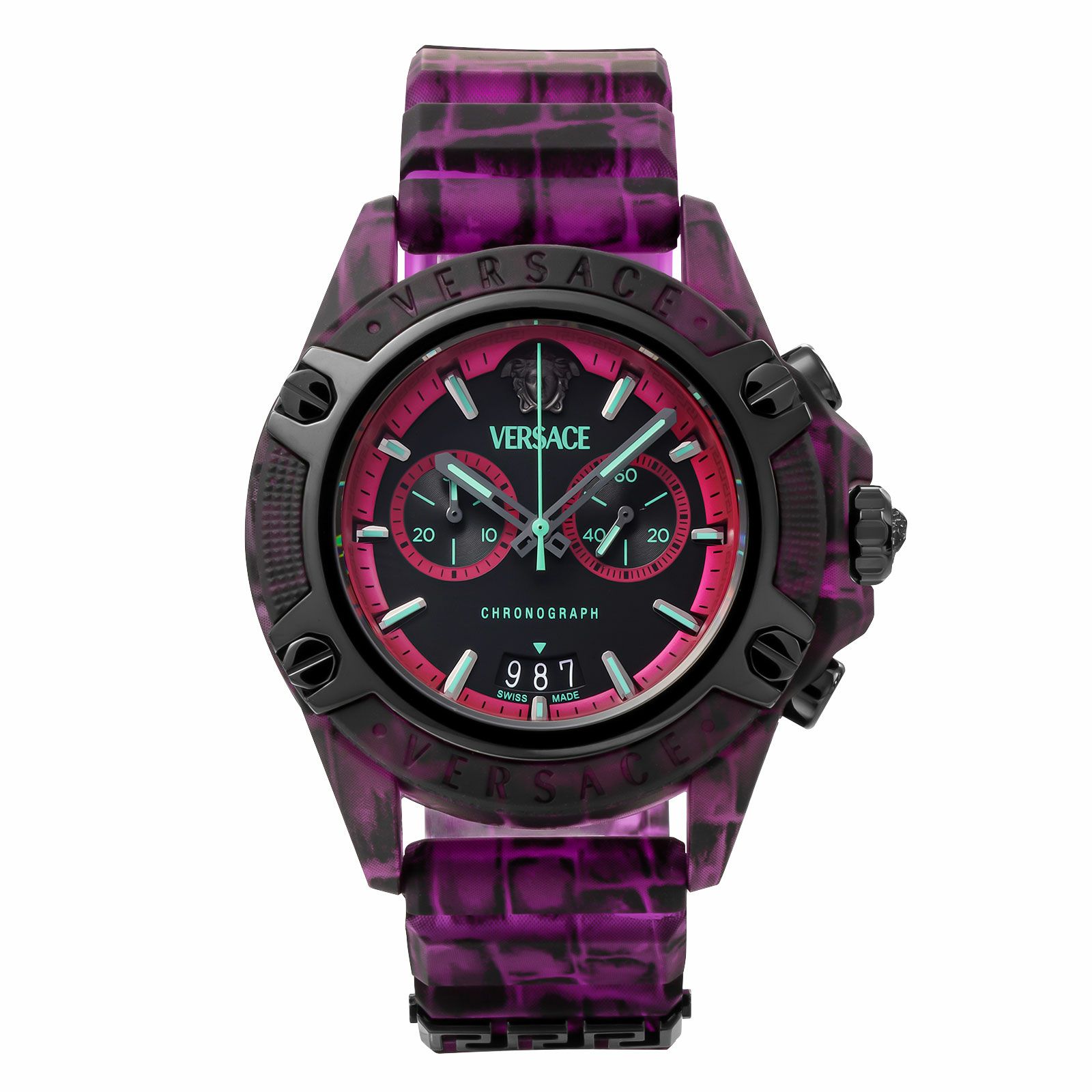 【美品】VERSACE　ヴェルサーチ　ICON ACTIVE　アクティブ アイコン アクティブ / VE8P00224 |ヴェルサーチェ(Versace