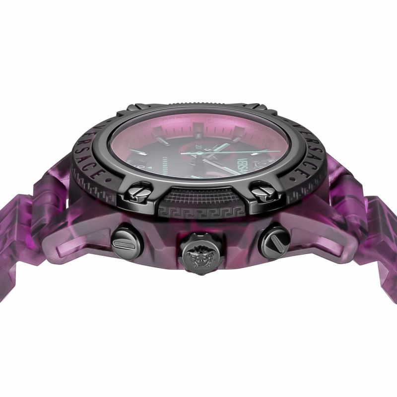 ヴェルサーチェ オールオーバー スリッパ ピンク | VERSACE JP
