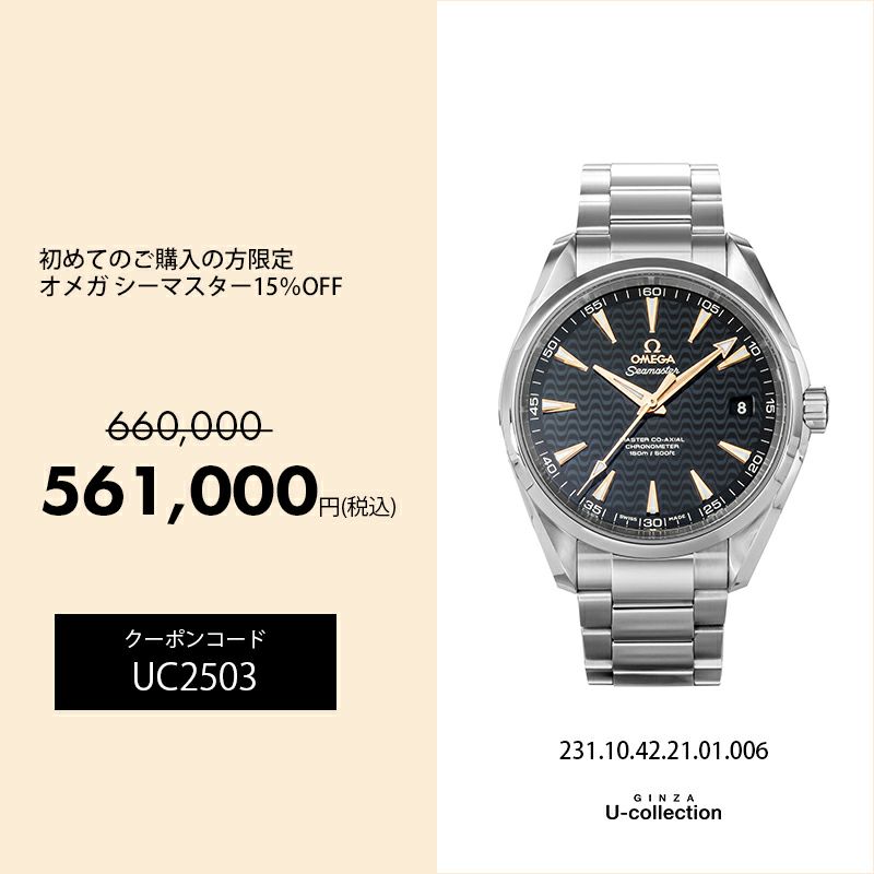 OMEGA オメガ Seamaster Aqua Terra / 231.10.42.21.01.006