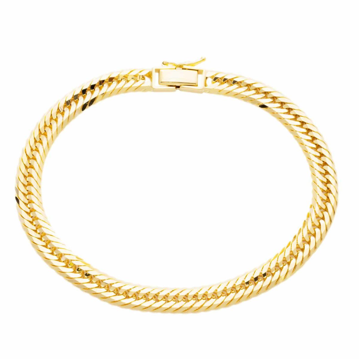 KIHEI 喜平<br>18金 イエローゴールド 12面トリプル 20cm 20g ブレスレット / KHI-K18-12T-20-20