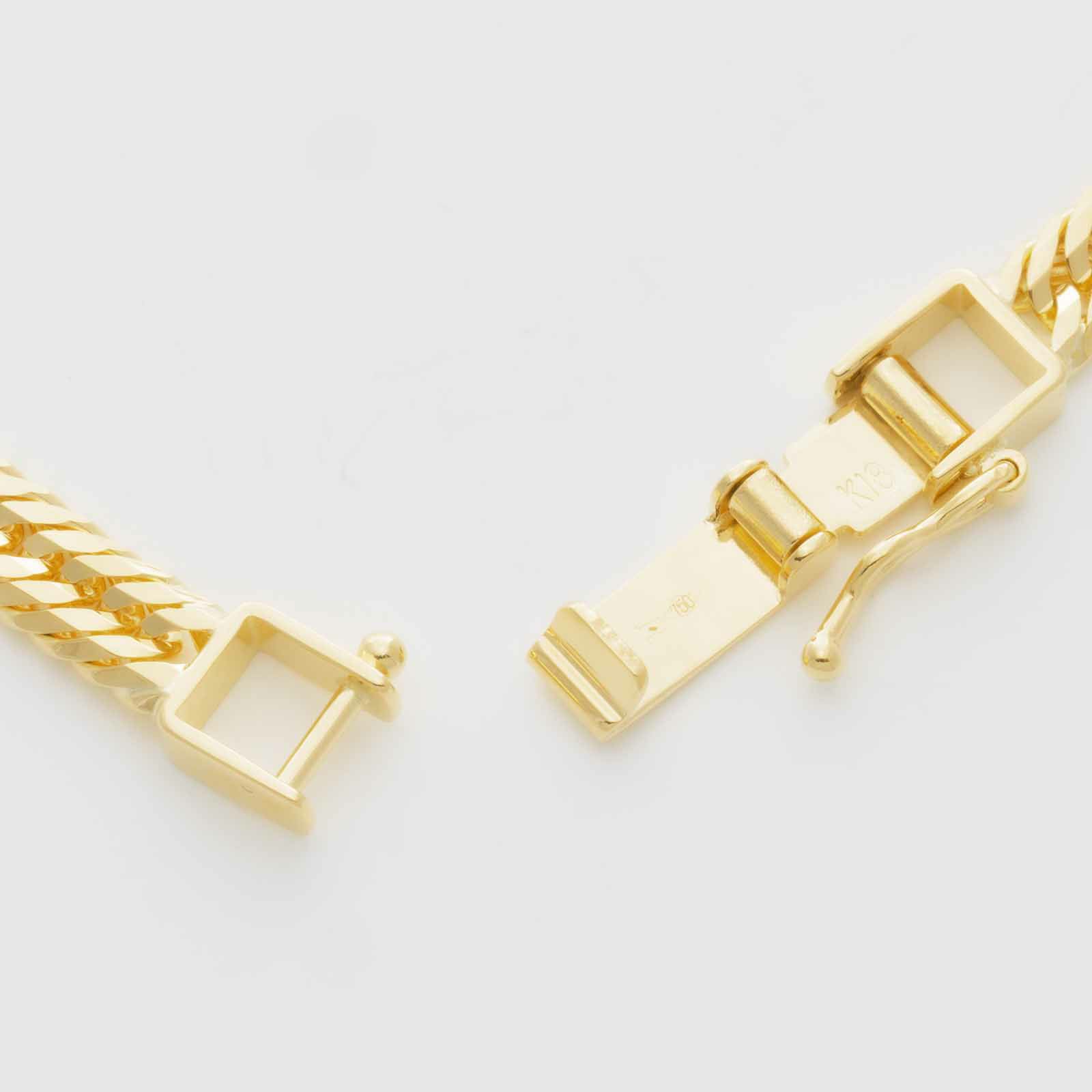 KIHEI 喜平<br>18金 イエローゴールド 12面トリプル 40cm 20g ネックレス / KHI-K18-12T-40-20