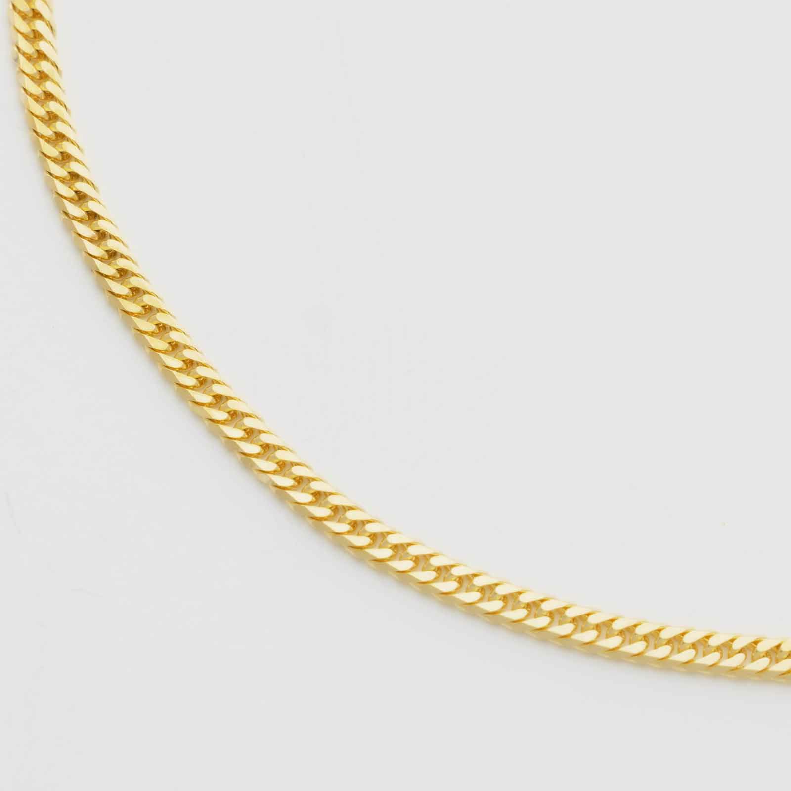 KIHEI 喜平<br>18金 イエローゴールド 6面ダブル 40cm 10g ネックレス / KHI-K18-6W-40-10