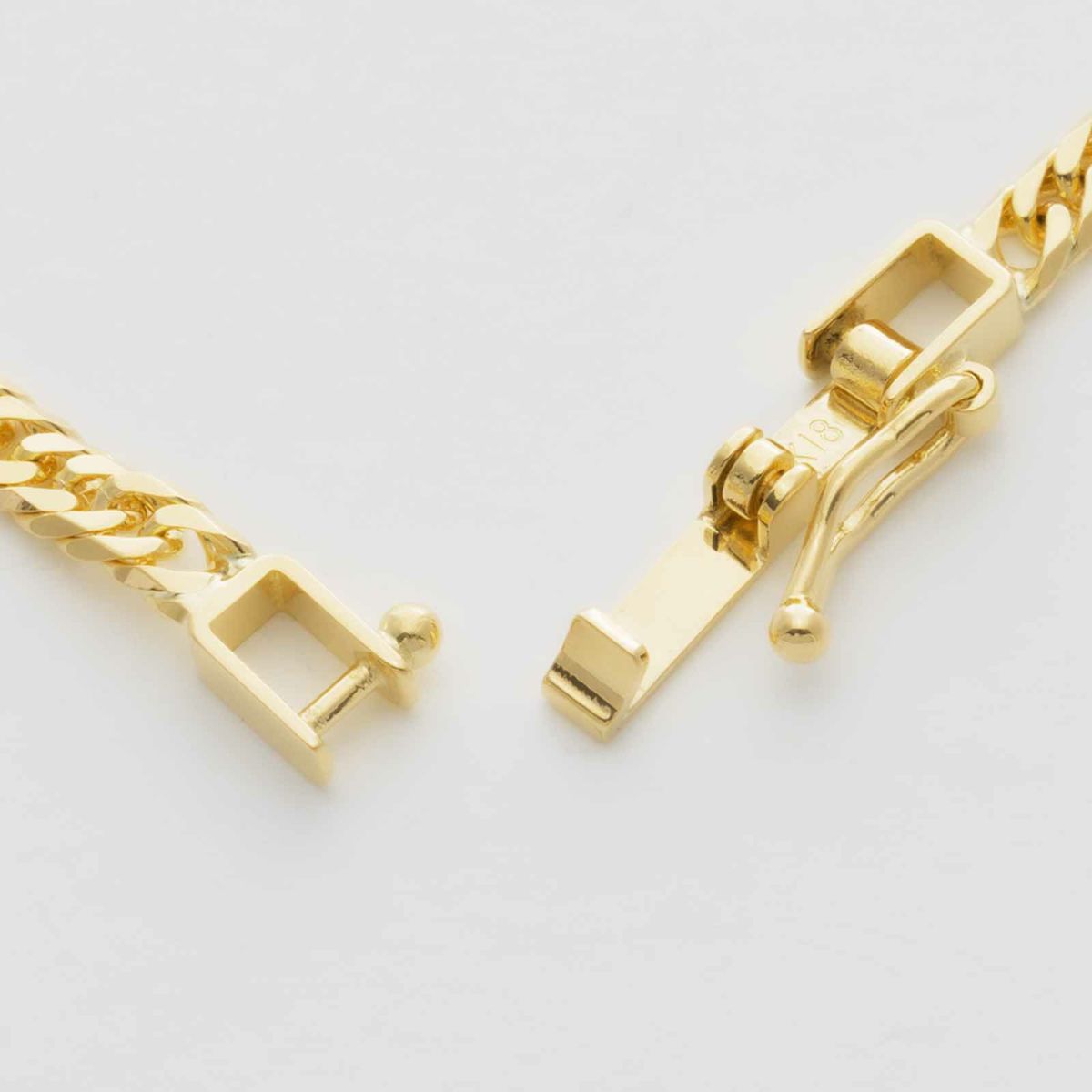 KIHEI 喜平<br>18金 イエローゴールド 6面ダブル 40cm 10g ネックレス / KHI-K18-6W-40-10