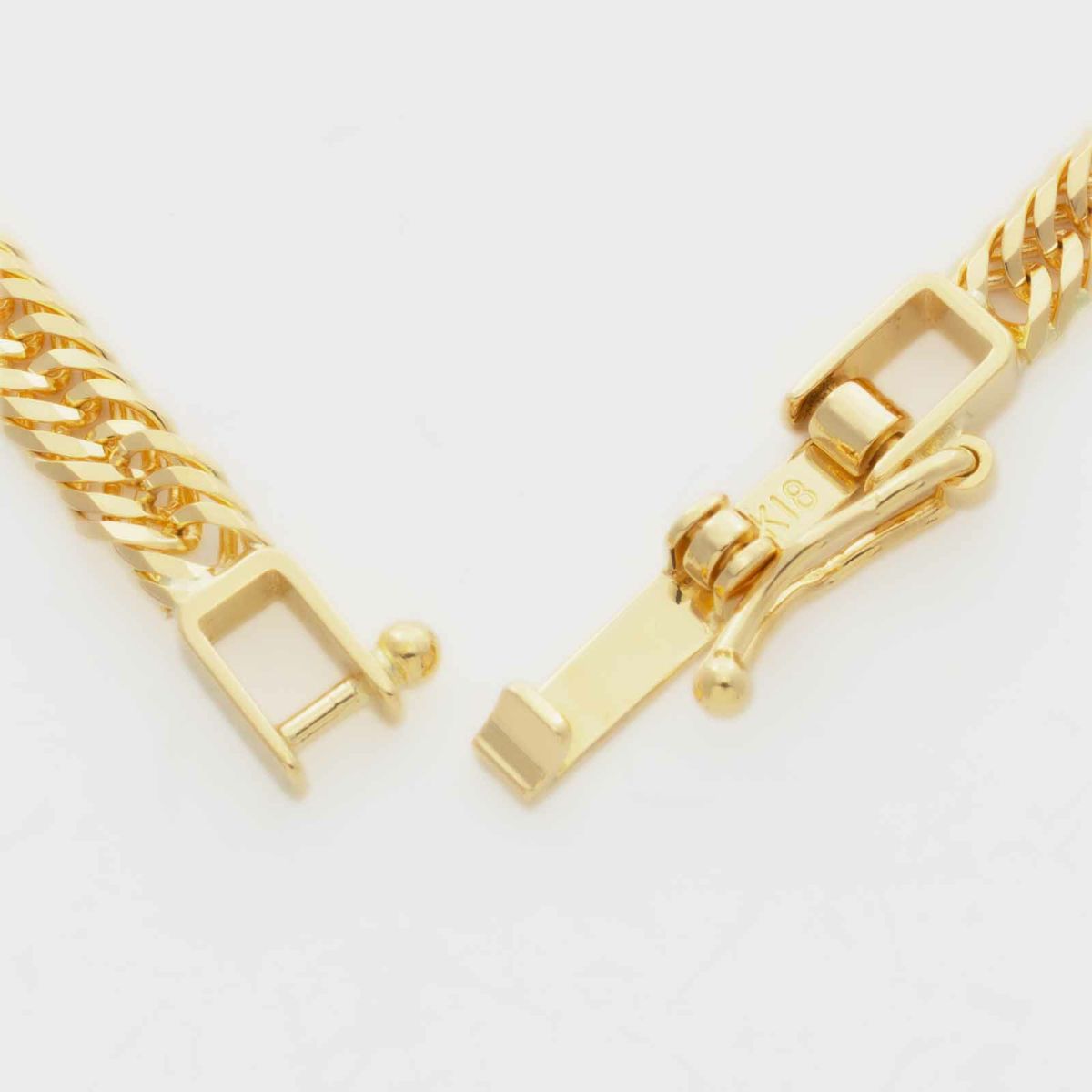 KIHEI 喜平<br>18金 イエローゴールド 12面トリプル 45cm 11g ネックレス / KHI-K18-12T-45-11