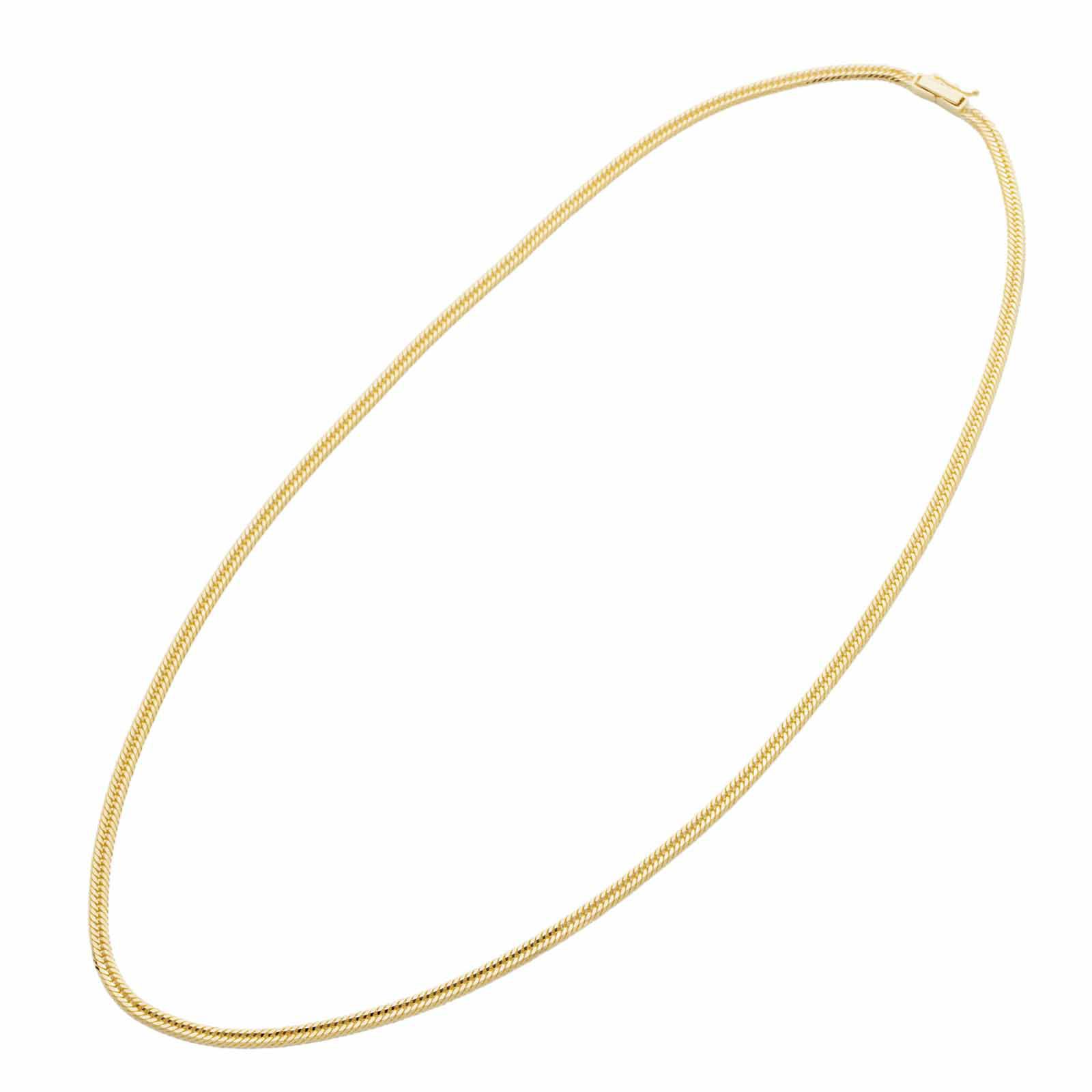 KIHEI 喜平<br>18金 イエローゴールド 12面トリプル 50cm 12g ネックレス / KHI-K18-12T-50-12