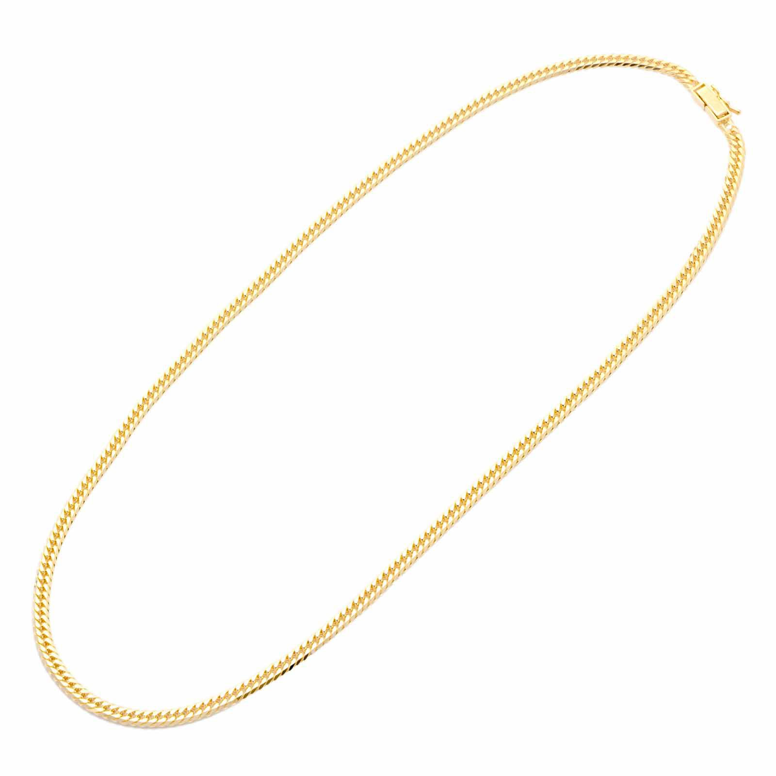 KIHEI 喜平<br>18金 イエローゴールド 6面ダブル 45cm 20g ネックレス / KHI-K18-6W-45-20