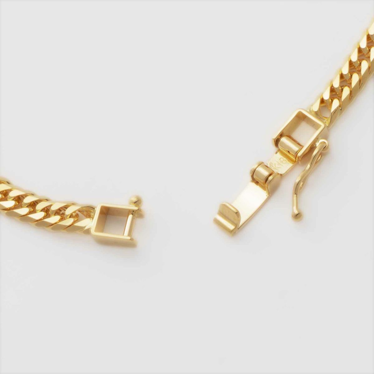 KIHEI 喜平<br>18金 イエローゴールド 6面ダブル 45cm 20g ネックレス / KHI-K18-6W-45-20