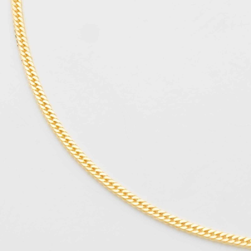 KIHEI 喜平<br>18金 イエローゴールド 6面ダブル 50cm 10g ネックレス / KHI-K18-6W-50-10