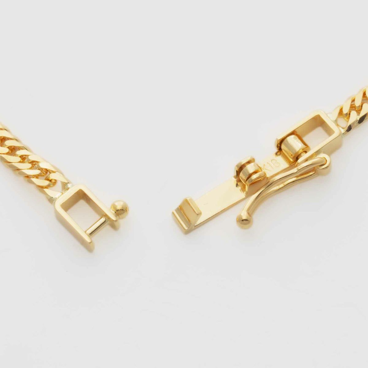 KIHEI 喜平<br>18金 イエローゴールド 6面ダブル 50cm 10g ネックレス / KHI-K18-6W-50-10