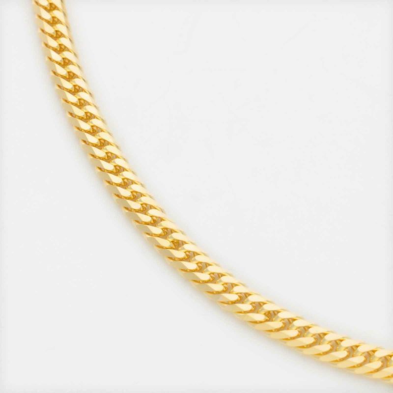 KIHEI 喜平<br>18金 イエローゴールド 6面ダブル 50cm 30g ネックレス / KHI-K18-6W-50-30