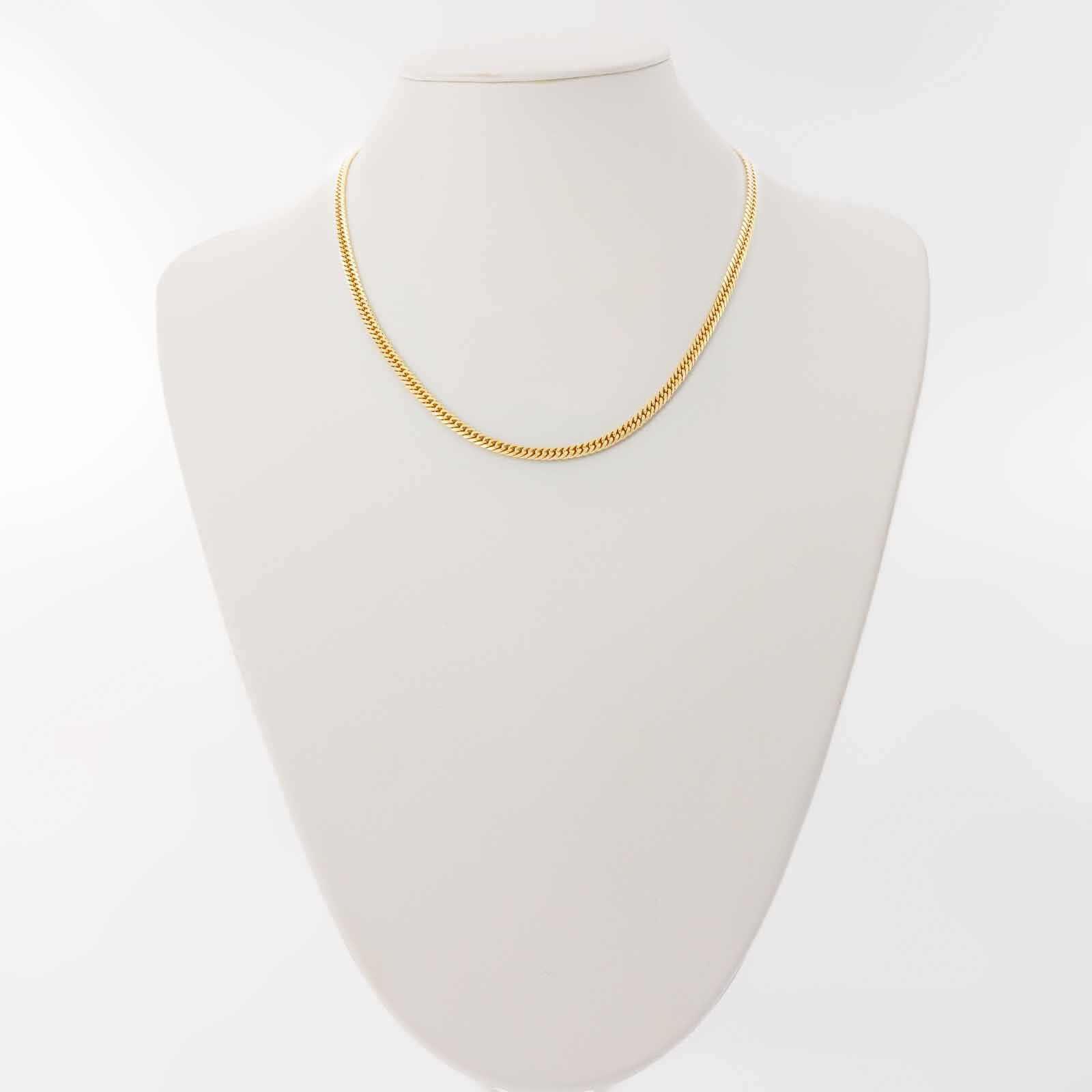 KIHEI 喜平<br>18金 イエローゴールド 6面ダブル 50cm 30g ネックレス / KHI-K18-6W-50-30