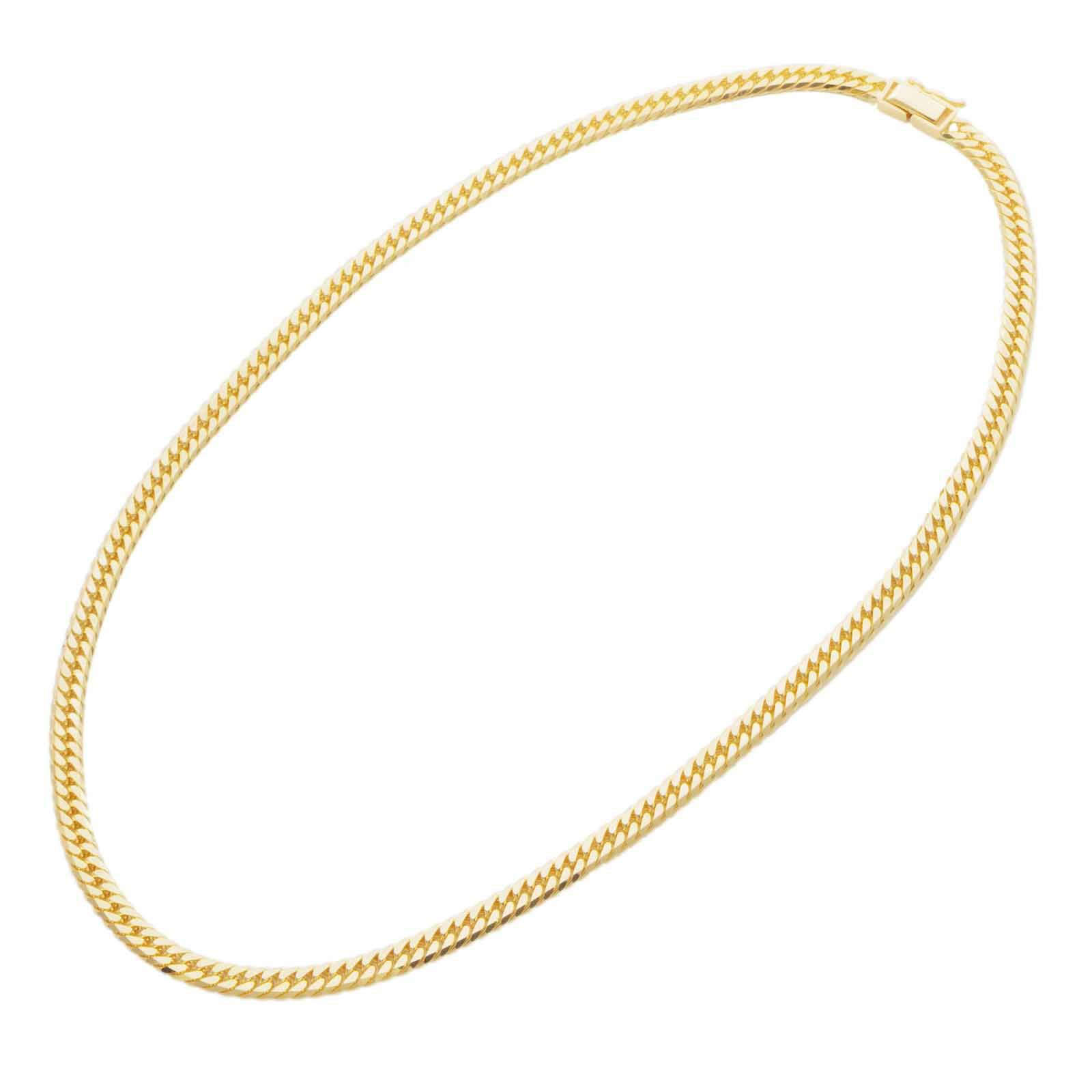 KIHEI 喜平<br>18金 イエローゴールド 6面ダブル 50cm 50g ネックレス / KHI-K18-6W-50-50