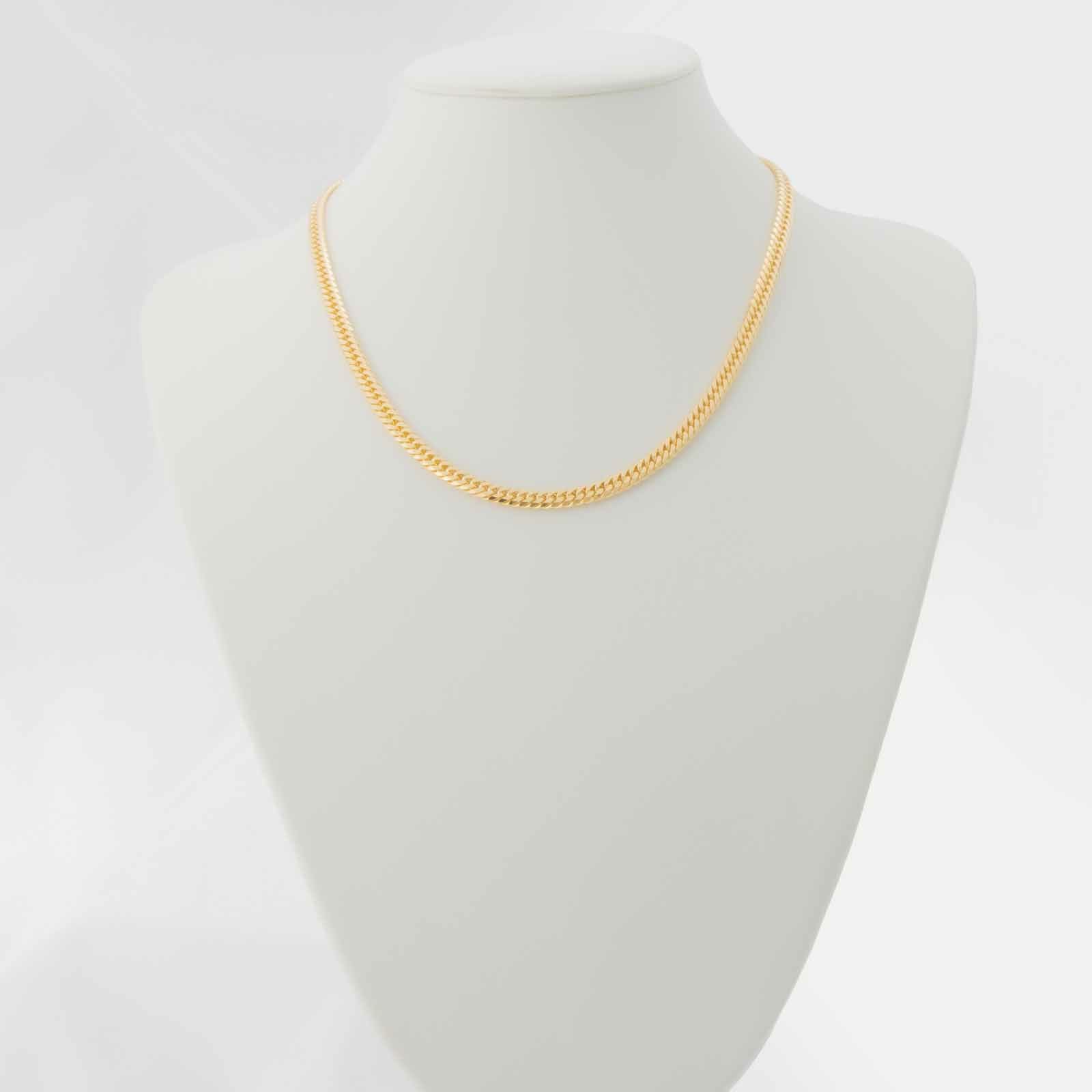 KIHEI 喜平<br>18金 イエローゴールド 6面ダブル 50cm 50g ネックレス / KHI-K18-6W-50-50