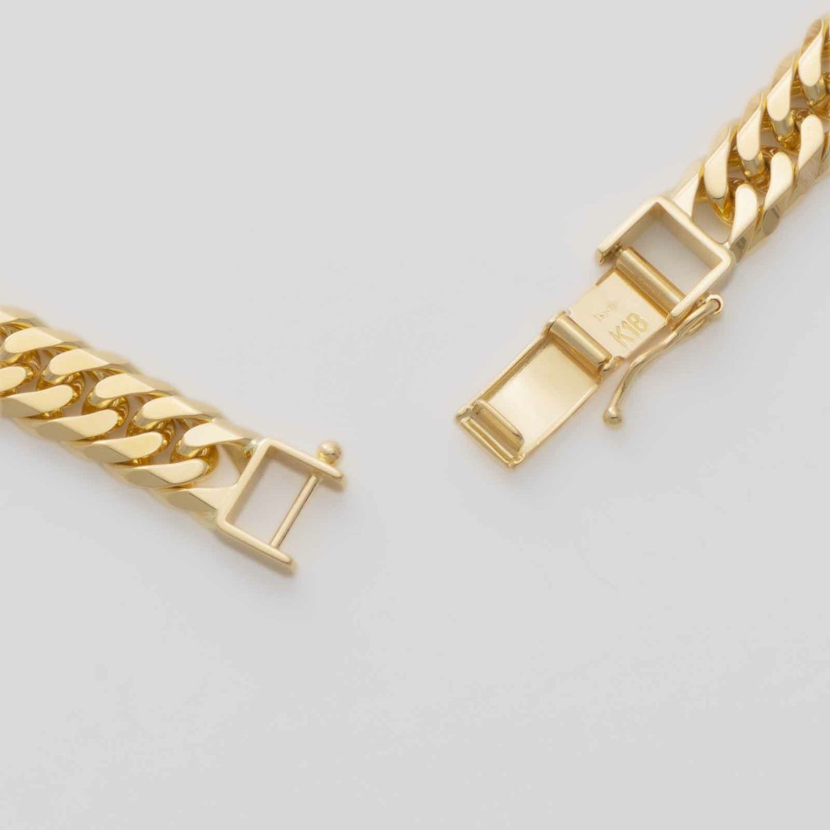 KIHEI 喜平<br>18金 イエローゴールド 6面ダブル 50cm 100g ネックレス / KHI-K18-6W-50-100