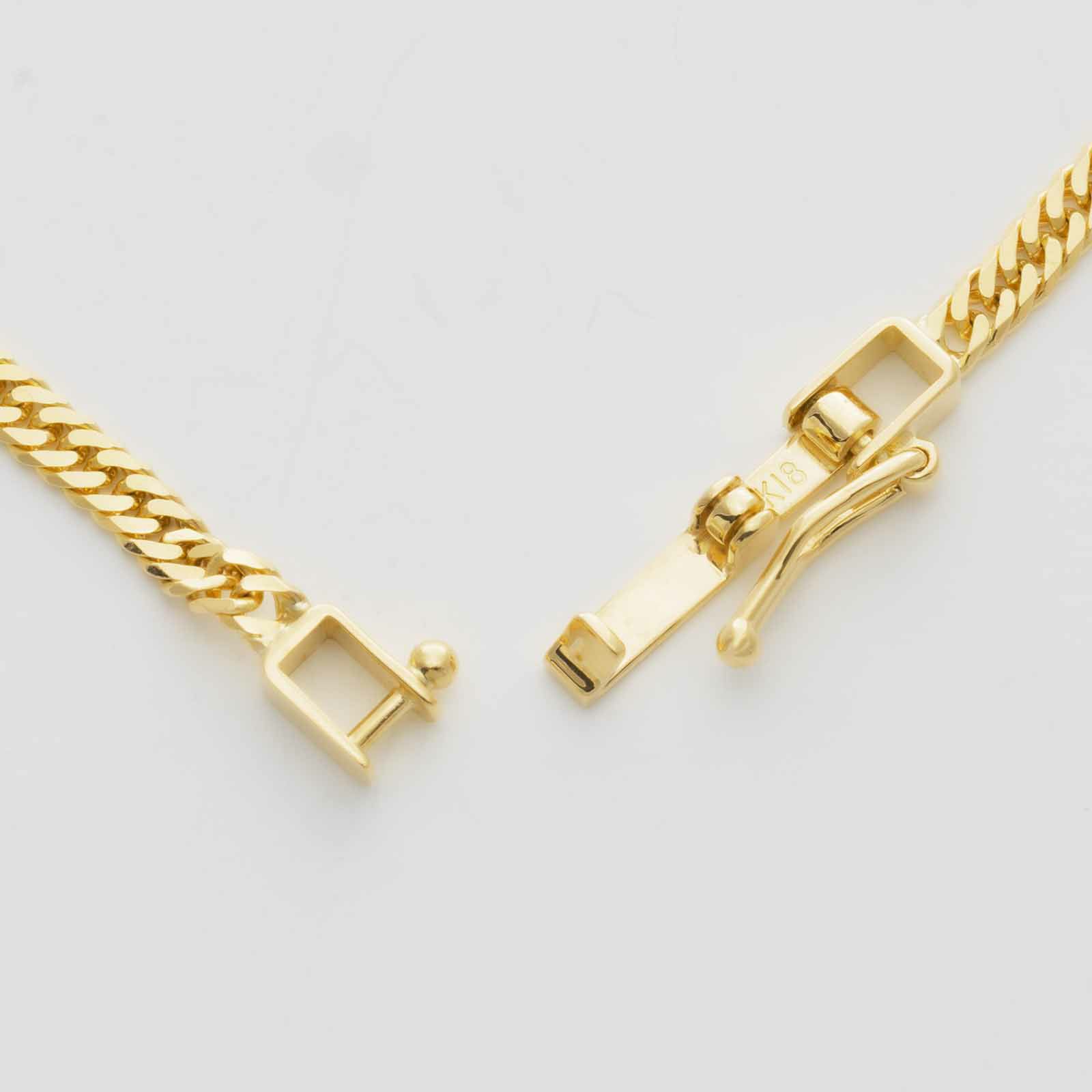 KIHEI 喜平<br>18金 イエローゴールド 6面ダブル 60cm 10g ネックレス / KHI-K18-6W-60-10