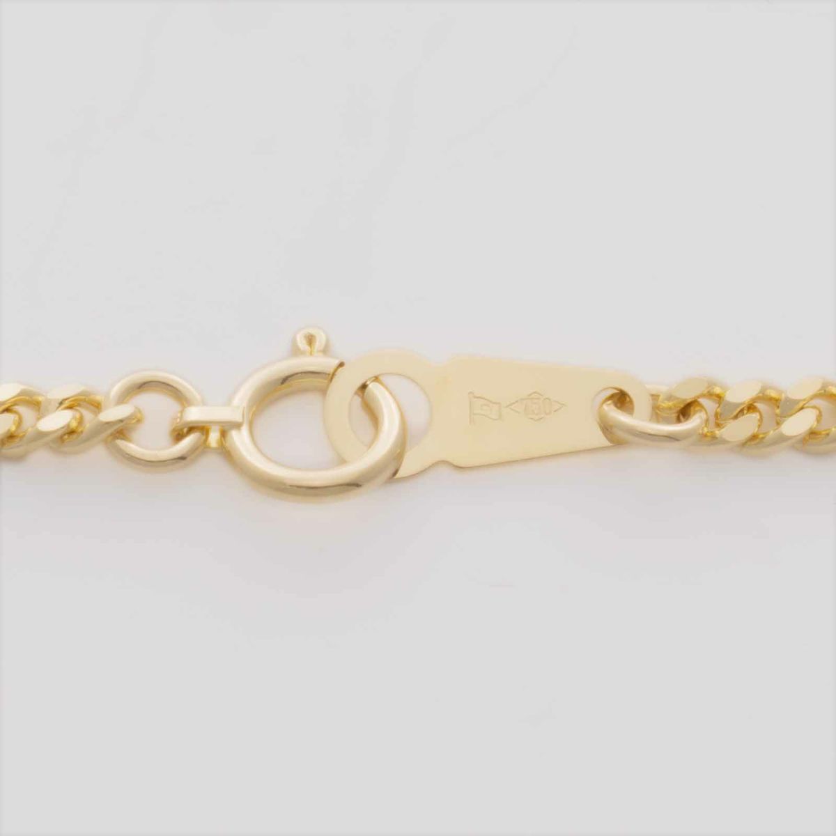 KIHEI 喜平<br>18金 イエローゴールド 2面シングル 40cm 10g ネックレス / KHI-K18-2S-40-10