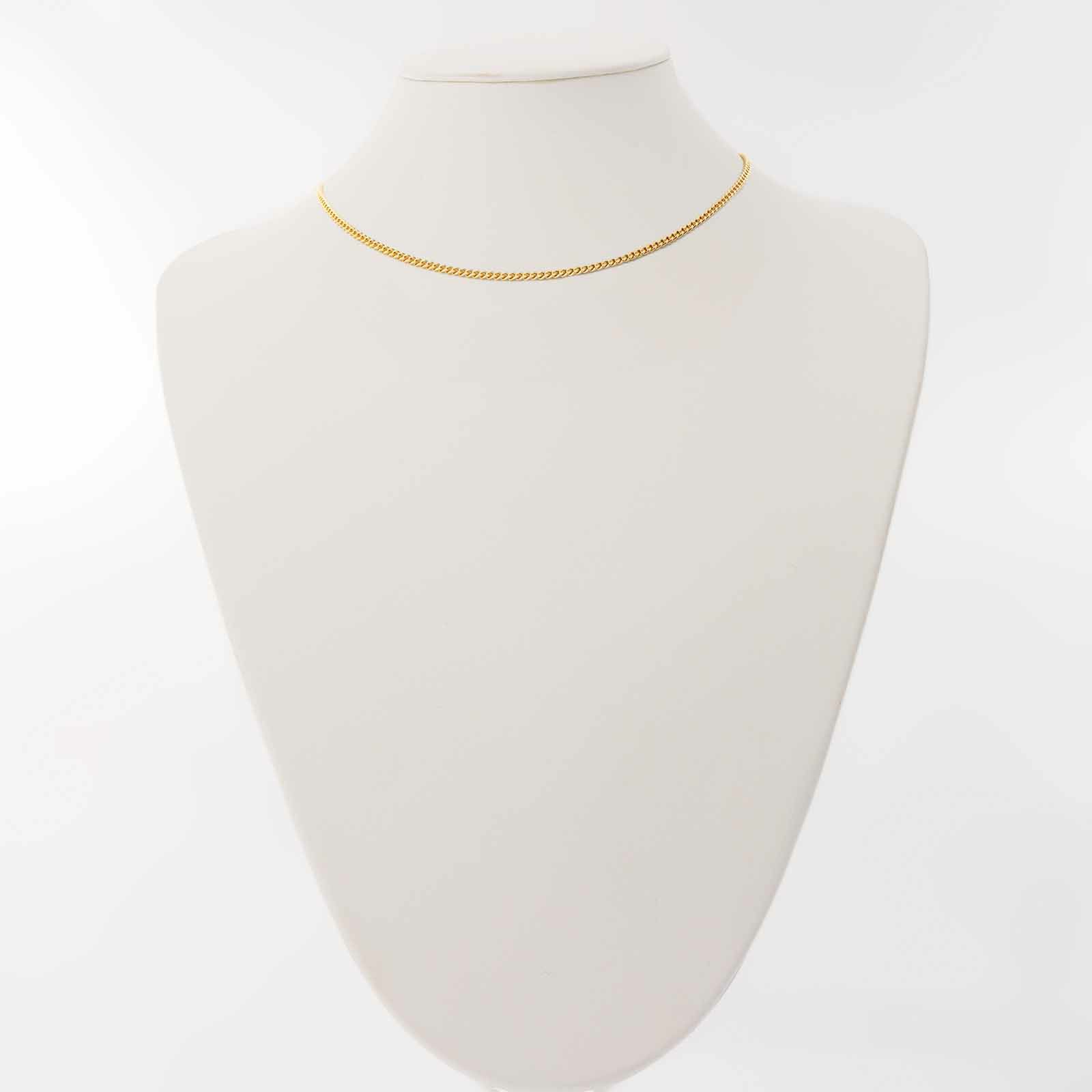 KIHEI 喜平<br>18金 イエローゴールド 2面シングル 40cm 10g ネックレス / KHI-K18-2S-40-10