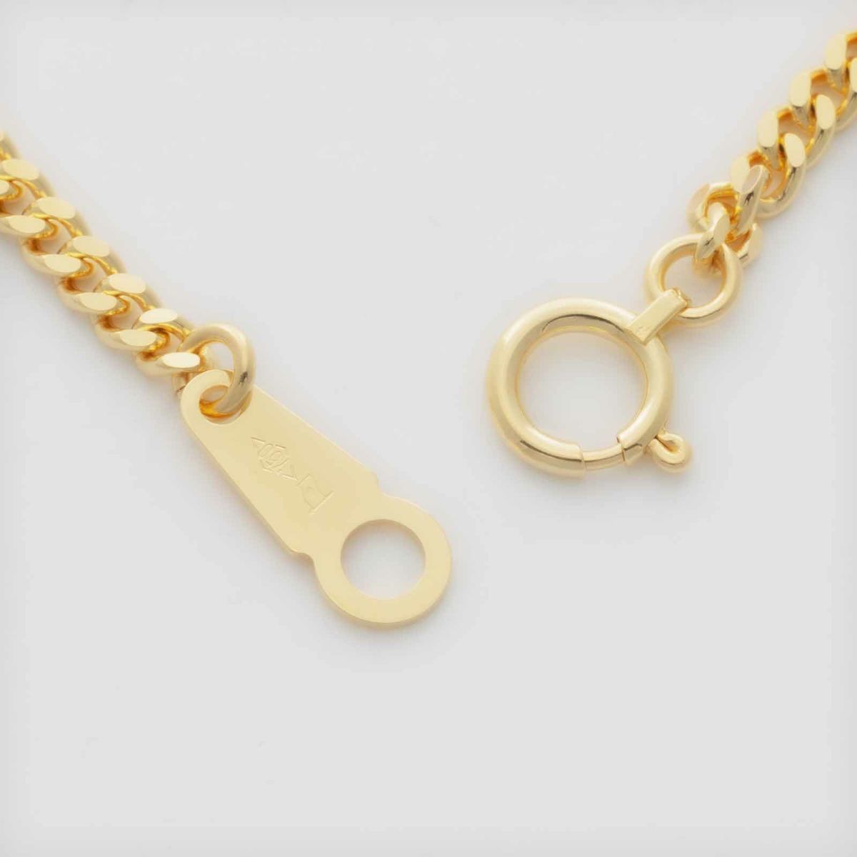 KIHEI 喜平<br>18金 イエローゴールド 2面シングル 50cm 10g ネックレス / KHI-K18-2S-50-10